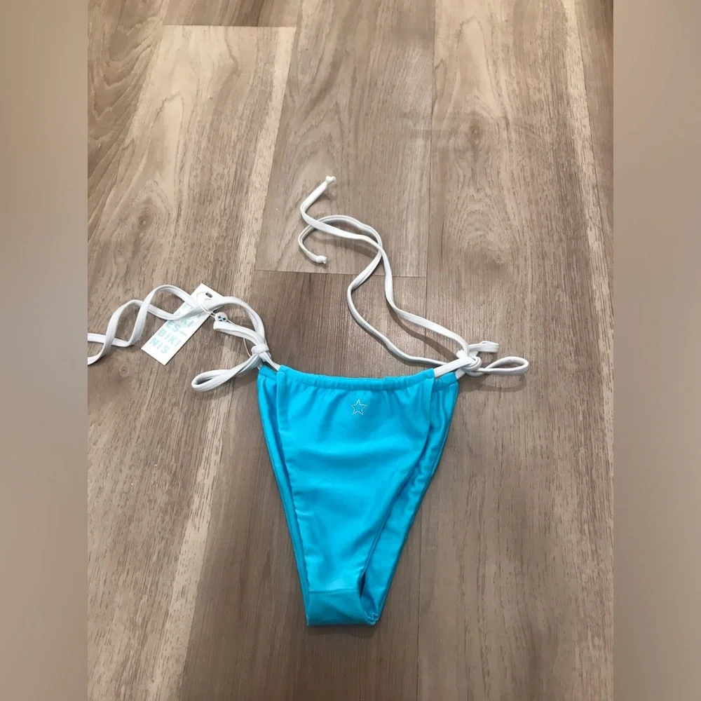 Frankies bikinis Tia Shine String Bikini Bottom
